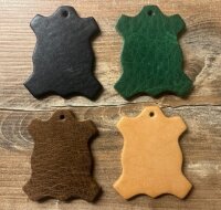 Klappmesserscheide 6cm Breite mit Initialen